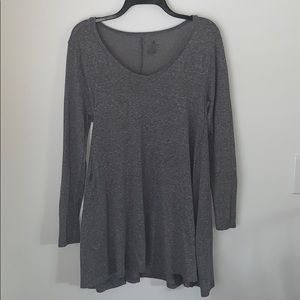 Simple gray dress